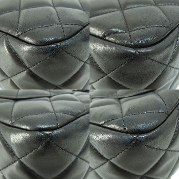 Chanel Matelasse Coco Mark Silver Hardware Handbag Lambskin - Picture 9 of 9